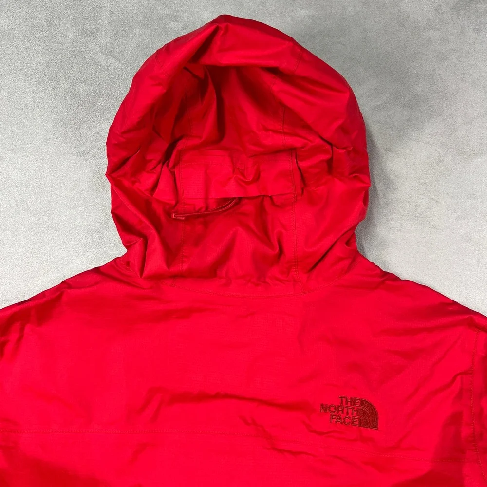 The North Face Venture 2 Jacket Mens L Red Hooded Waterproof Outdoor Windbreaker